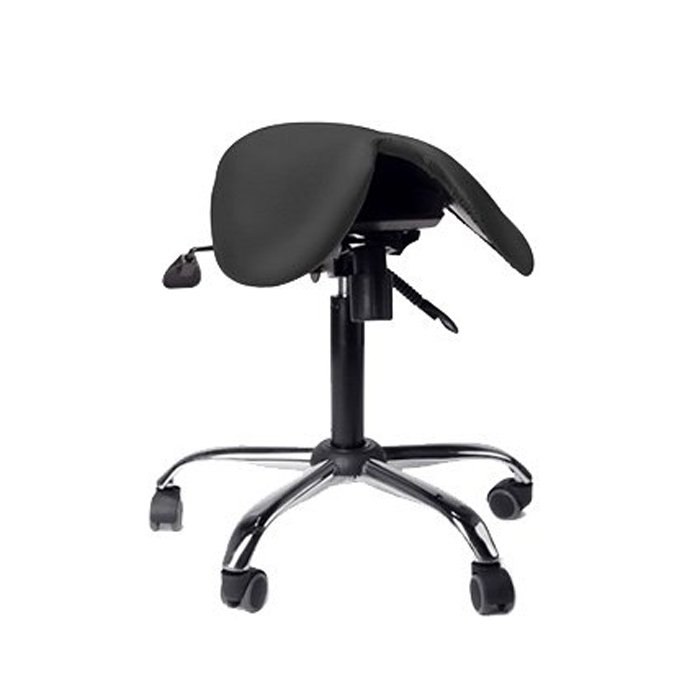 Кресло-седло EZSolo (черная экокожа)