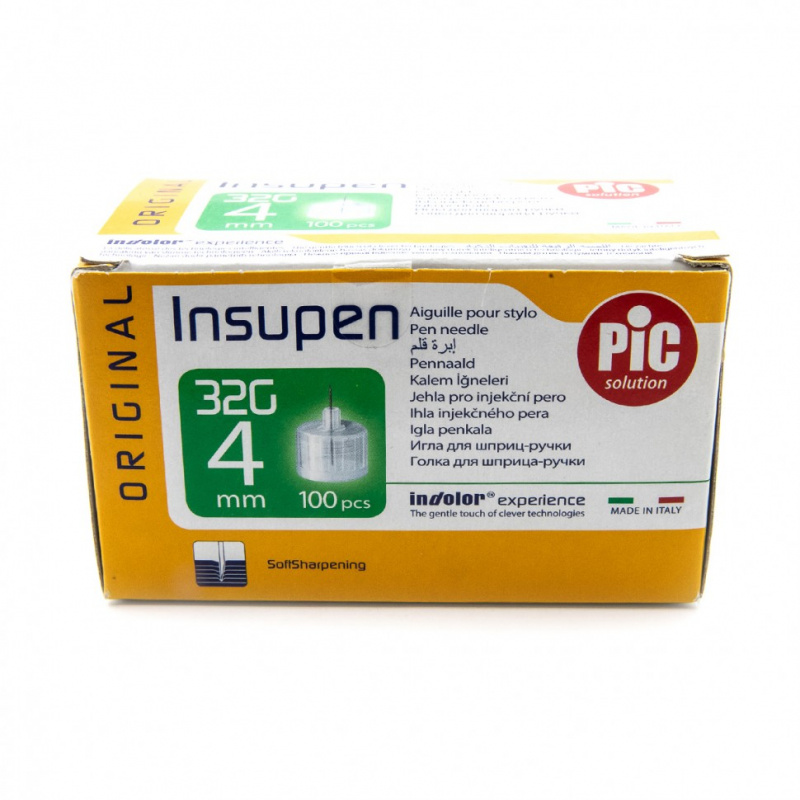 Иглы для шприц ручек "Инсупен" (INSUPEN) № 100 4 мм (32G)