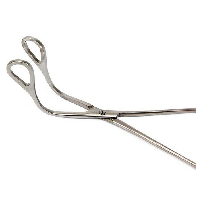 Щипцы для захватывания легкого, изогнутые, детские, 207 мм