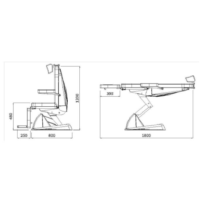 Оториноларингологическое кресло OTOCONCEPT, Eurocliniс