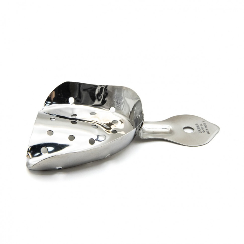 Ложка оттискная стоматологическая, металлическая, для верхней челюсти №3, Surgicon