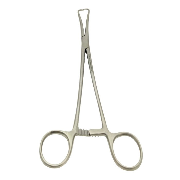 Щипцы однозубые для оттягивания шейки матки (пулевые) 250мм