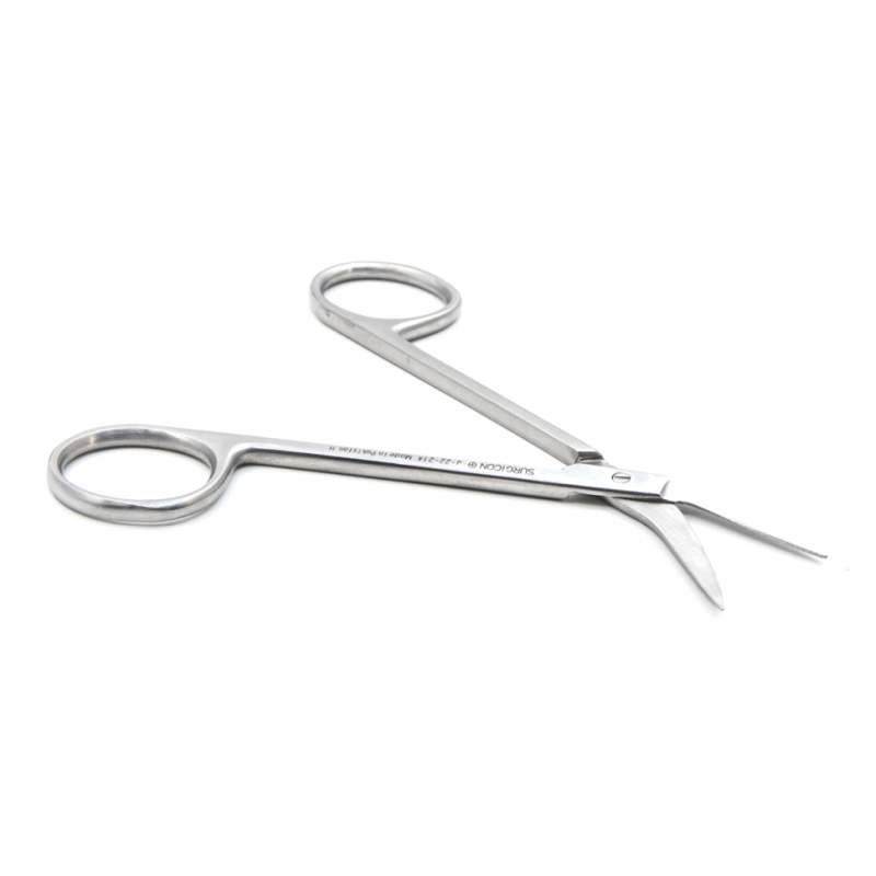 Ножницы десневые угловые по Iris, 115мм, Surgicon