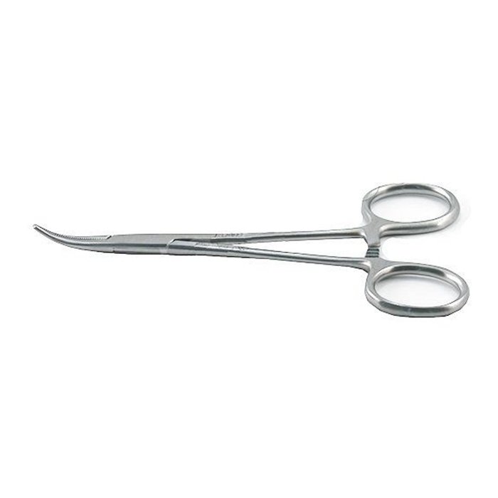 Зажим кровоостанавливающий Москит изогнутый для новорожденных 125 мм Surgicon