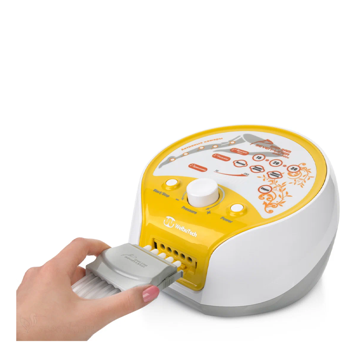 WelbuTech Seven Liner Zam-200 Аппарат для лимфодренажа, прессотерапии, массажа (максимальный комплект), размер XL (новый тип стопы)