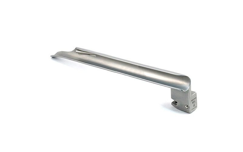 Клинок ларингоскопа Miller №4 прямой Fiber Optic Surgicon