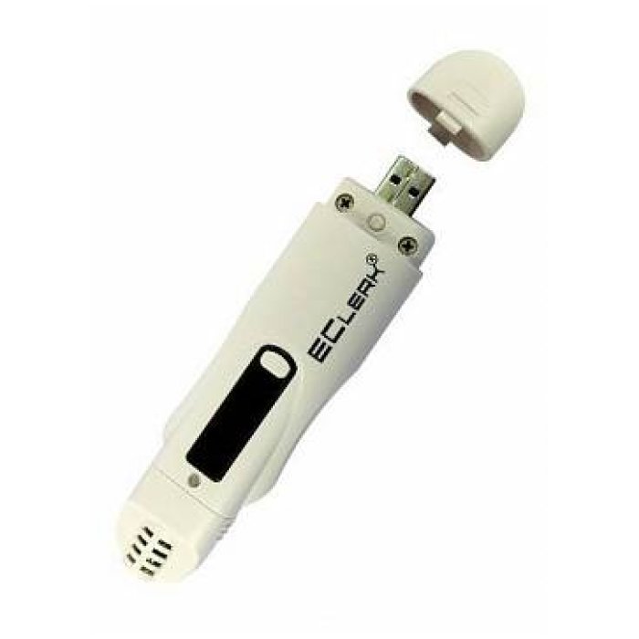 Терморегистратор-индикатор многоразовый 2-х пороговый EСlerk-M-11-T-W (360 дней, -40…+55ºC)