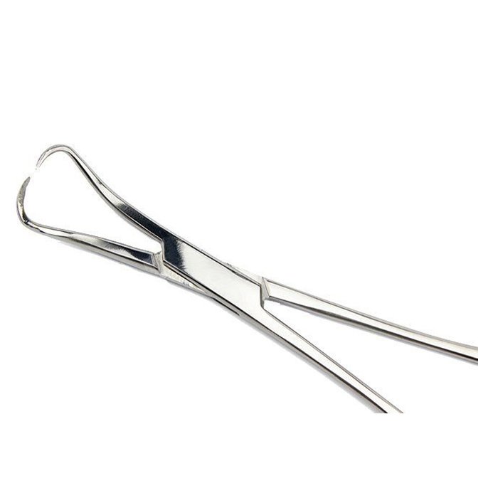 Зажим с кремальерой для операционного белья, 130 мм ПТО Медтехника