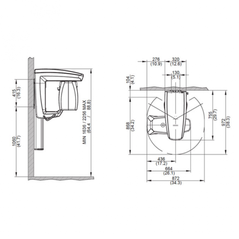 Hyperion X5 - 2D дентальный цифровой томограф, без цефалостата