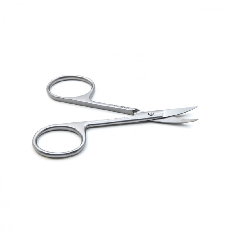 Ножницы IRIS, остроконечные вертикально-изогнутые, 100 мм (Н-21р), МИЗТ