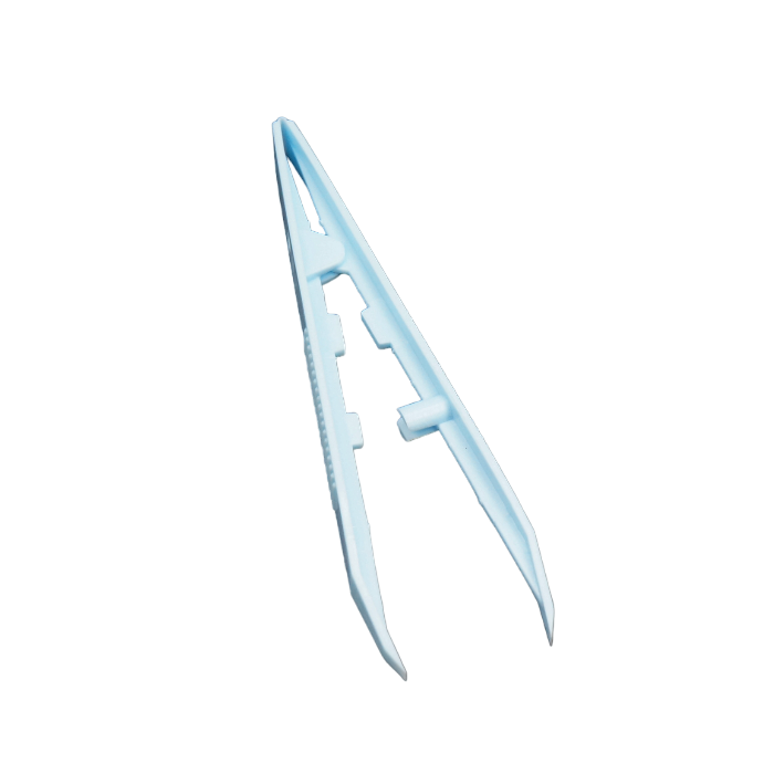 Пинцет одноразовый стерильный остроконечный, 125 мм