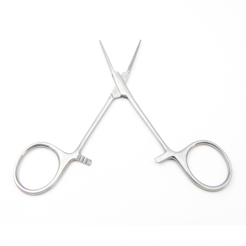 Зажим кровоостанавливающий зубчатый Mikro-Mosquito, 100 мм