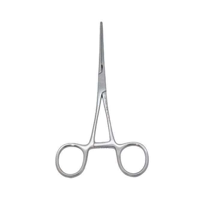 Зажим кишечный эластичный для детей прямой 170мм