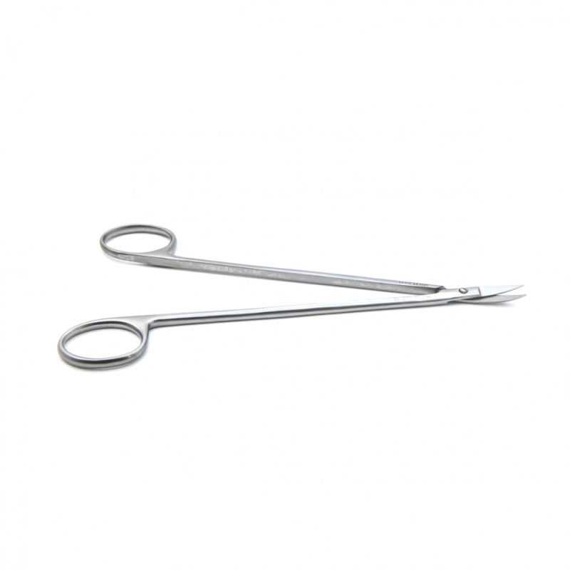 Ножницы KELLY, остроконечные вертикально-изогнутые, 160 мм (Н-23р), МИЗТ