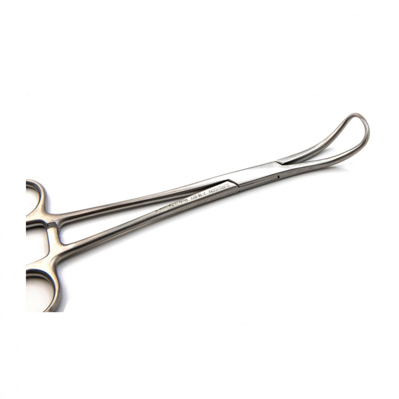 Зажим для операционного белья (цапка) по Бакхаузу, 150 мм