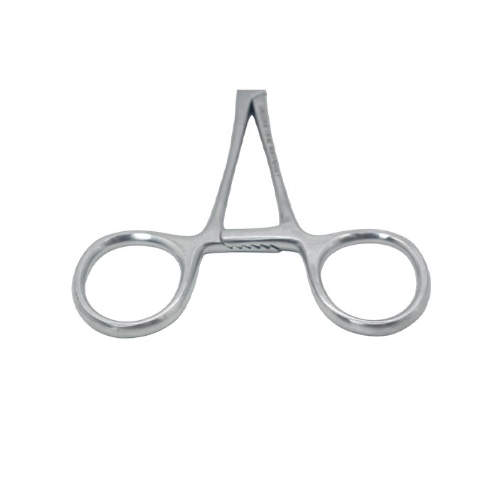 Зажим кишечный эластичный для детей прямой 170мм