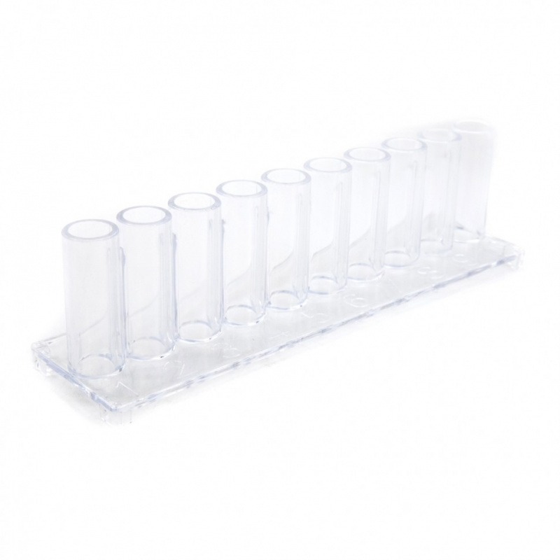 Штатив СОЭ для пробирок 10 гнезд, d=13 мм, h=40(45), ПС, Италия