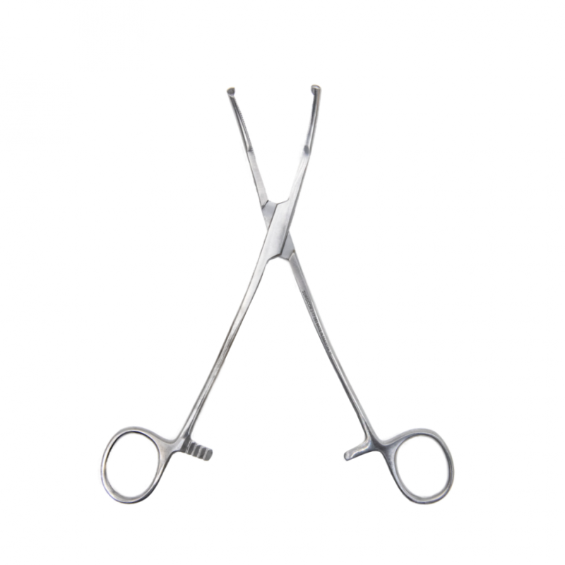 Зажим с крем для прикрепления белья к брюшине 200 мм Surgicon