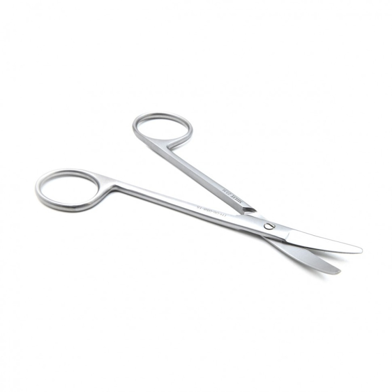 Ножницы хирургические вертикально-изогнутые, 150 мм (Н-58р), МИЗТ