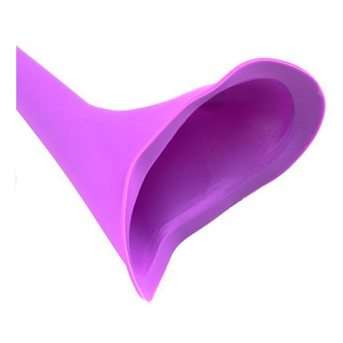 Мочеприемник женский многоразовый для хождения в туалет стоя (писсуар) PEZ Travel Urinal