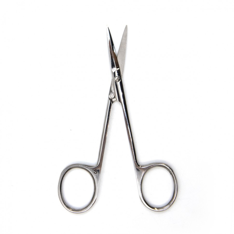 Ножницы глазные для стекловидного тела, прямые, 114 мм. Surgiwell