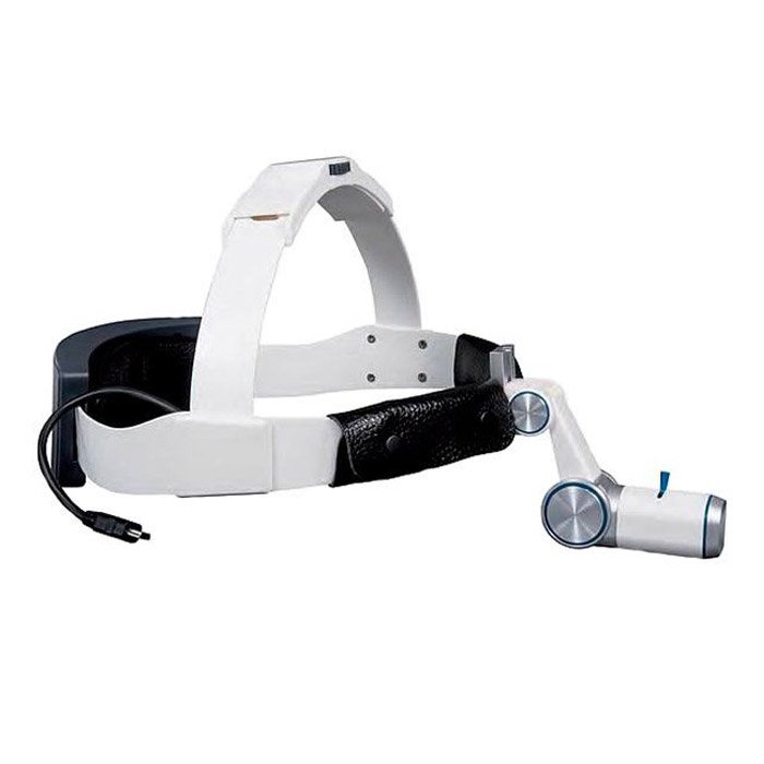 KaWe H-800 LЕD Налобный осветитель с аккумулятором (Налобный осветитель LED в комплекте + 2 аккумулятора ( крепление на оголовье + крепление на пояс))