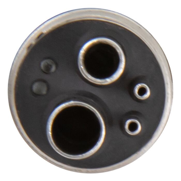 CX207-F-TP - турбинный наконечник с генератором света, с ортопедической головкой, для 4-х канального соединения, Coxo