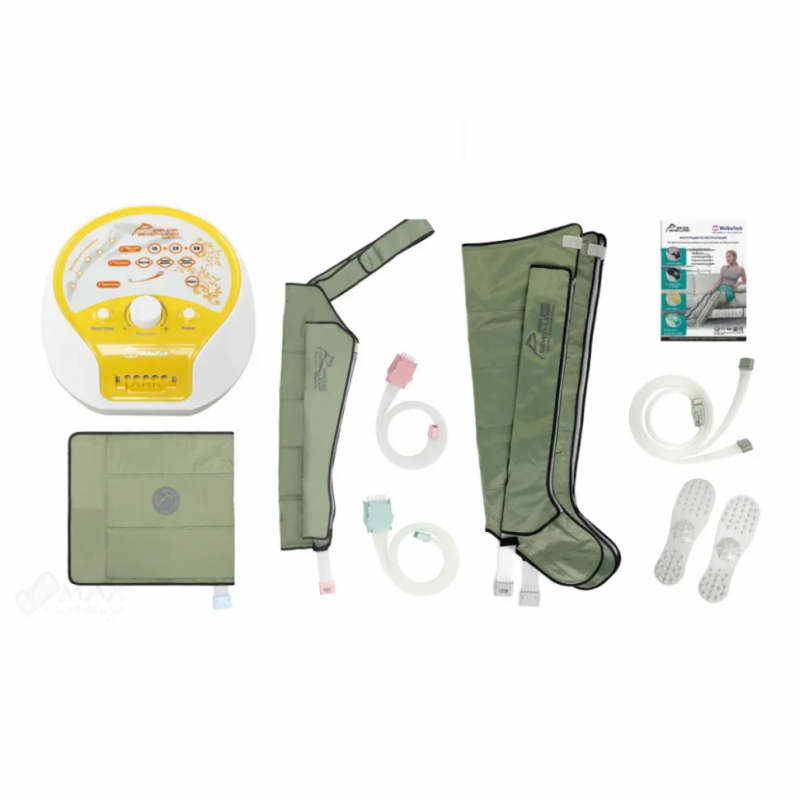 WelbuTech Seven Liner Zam-200S Аппарат для лимфодренажа, прессотерапии, массажа (полный комплект), размер XL