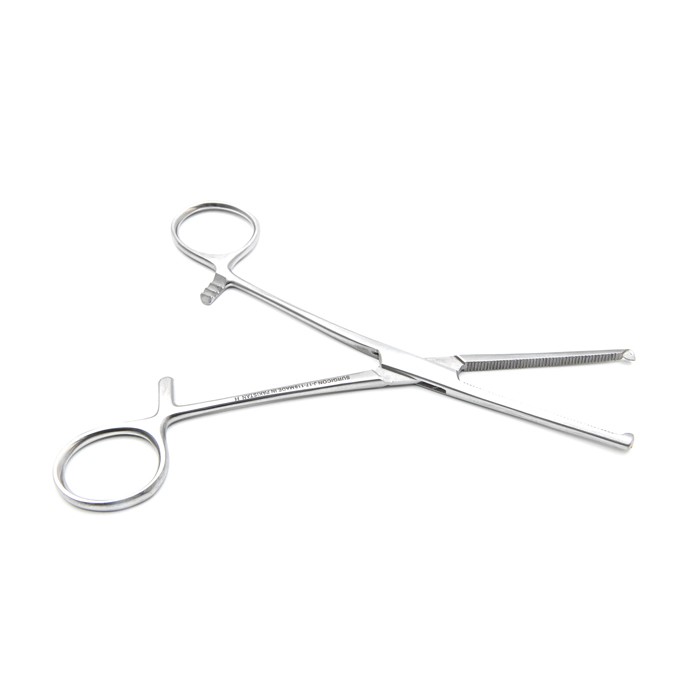 Зажим кровоостанавливающий 1х2 зубчатый прямой № 2 160 мм Surgicon