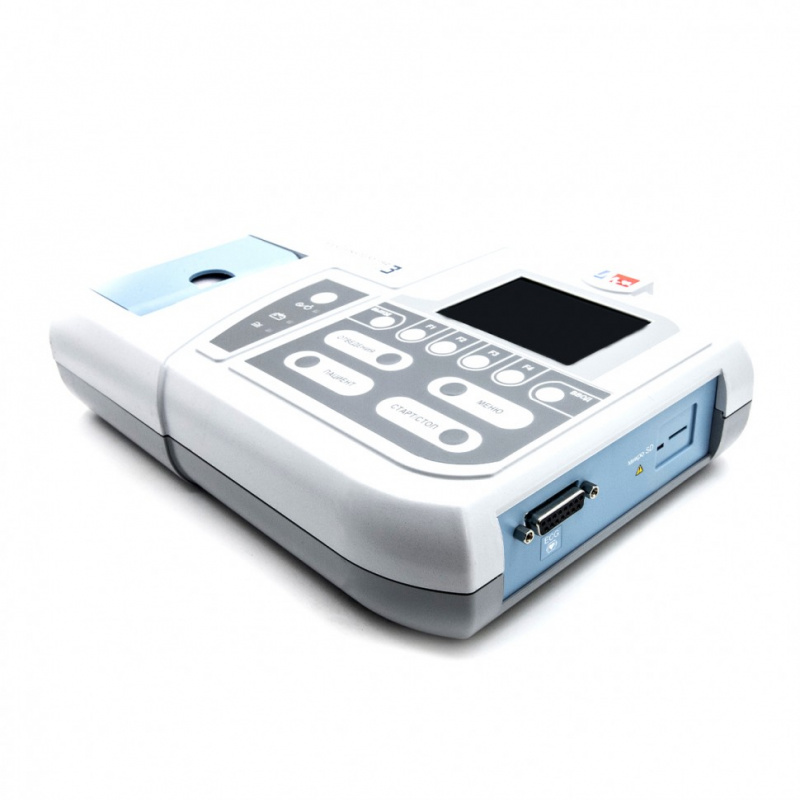 Электрокардиограф одно-трехканальный миниатюрный ЭК3Т-01-«Р-Д»/2 (с бумагой 80 мм) НПП Монитор