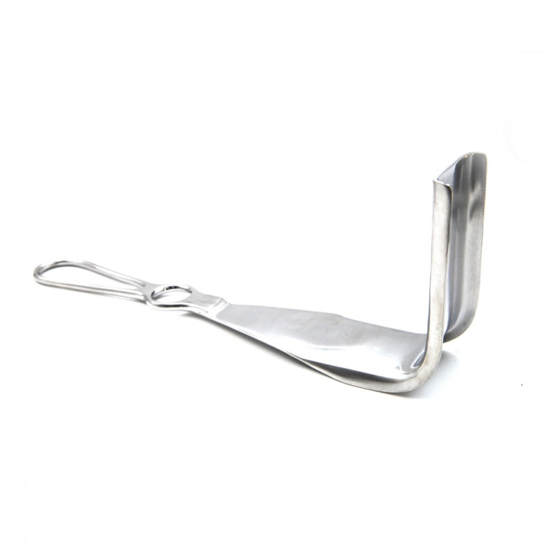 Зеркало медицинское по Дуайену №2.(88х45) длина 225 мм. Surgiwell