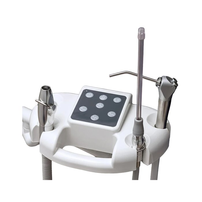 Комплект Woson: стоматологическая установка WOD550 + автоклав TANZO C23 NEW (23 л) + дистиллятор Drink (4 л) + запечатывающее устройство SEAL 100 (SELINA) + аппарат для смазки и чистки наконечников LUB909