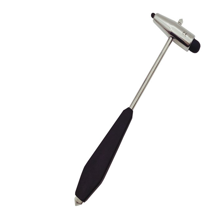 Неврологический молоточек ВИТРОЕ (Witroe) тяжелый 198 г, с иглой и кисточкой, KaWe