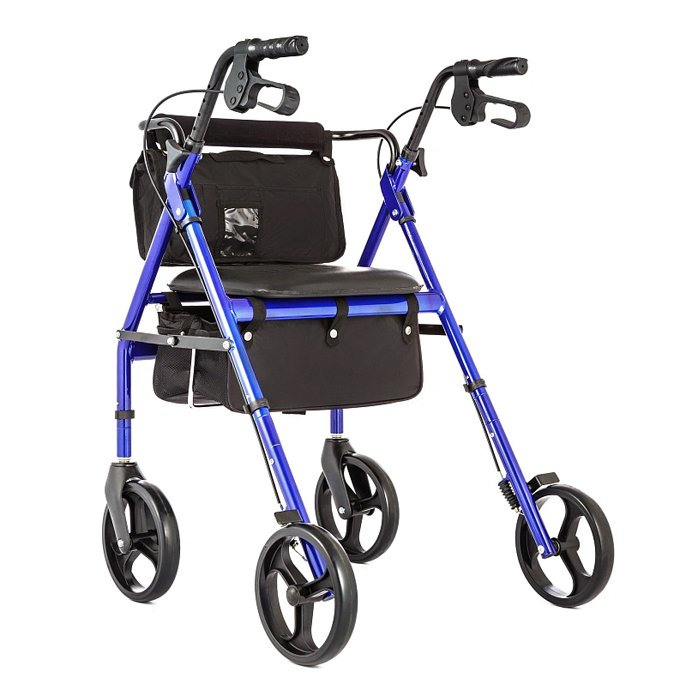 Прогулочные ходунки-роллаторы на четырех колесах Ortonica XR 202