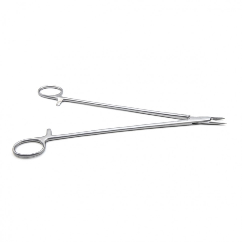 Иглодержатель MAYO-HEGAR, сосудистый, прямой, 250 мм (И-10-6р), МИЗТ