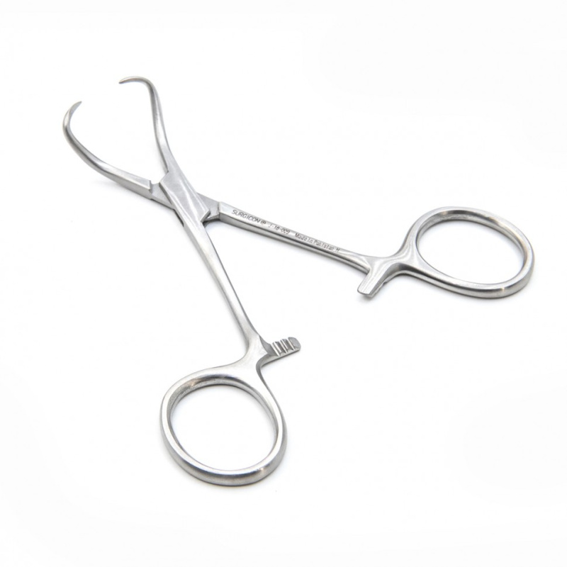 Зажим для операционного белья (цапка) по Бекгаузу, 11 см / 4