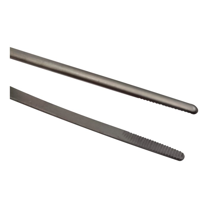 Пинцет ушной горизонт, изогнутый 110 мм (П-24s)