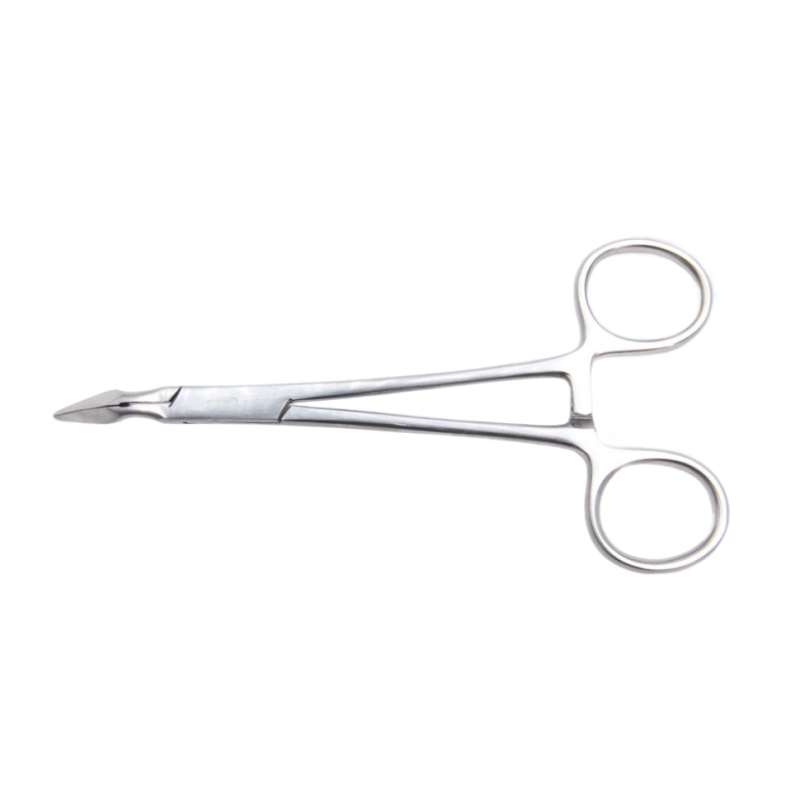 Зажим для удаления инородных тел  по Stieglitz изогнутый 135мм