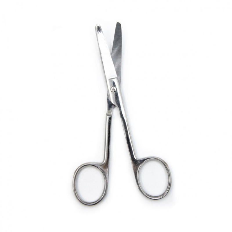 Ножницы тупоконечные вертикально-изогнутые, 140 мм, Surgiwell