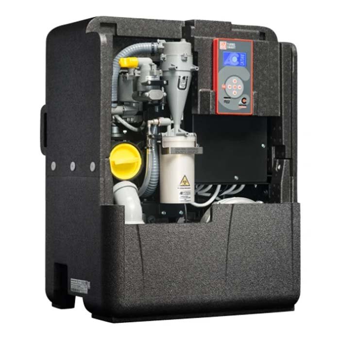 Turbo-Smart Cube A - аспиратор стоматологический для влажной аспирации на 2-3 установки, в корпусе из пенопласта