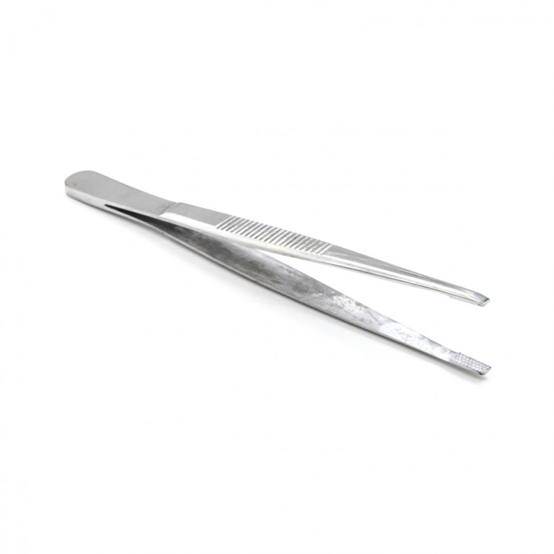 Пинцет глазной эпиляционный, тонкий, 105 мм. Surgiwell