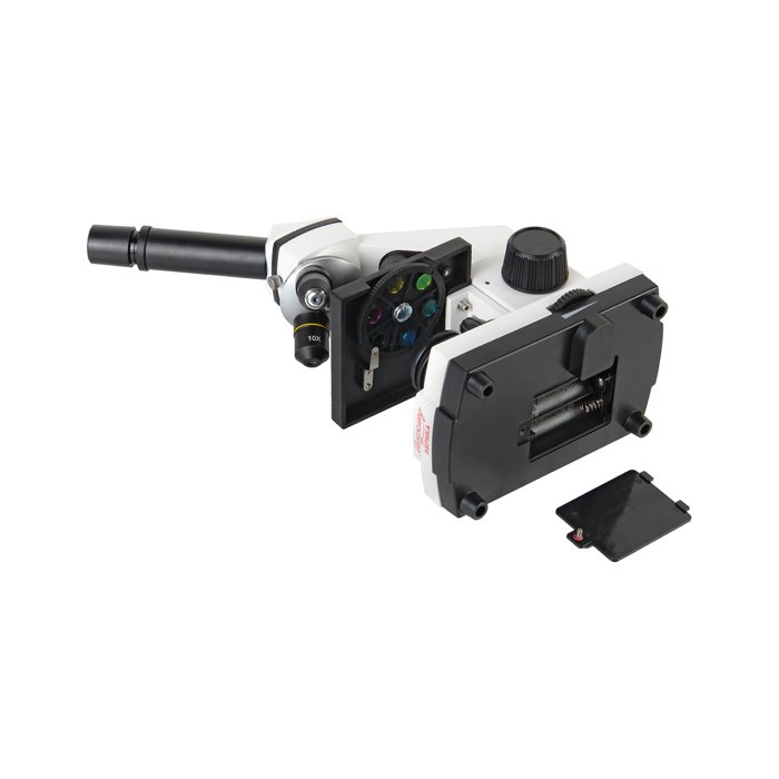 Микроскоп учебный Эврика 40х-1280х с видеоокуляром в кейсе