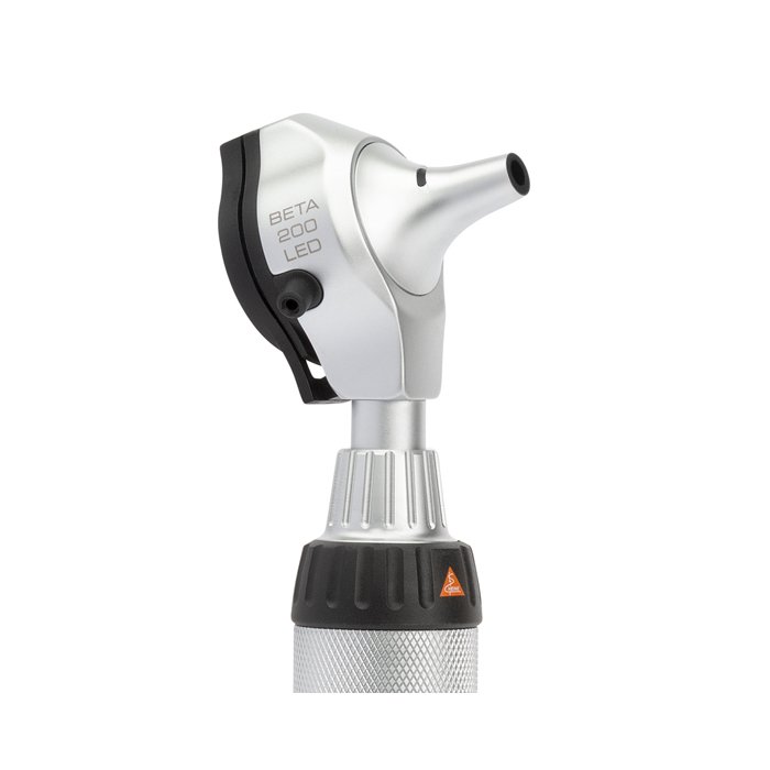 Отоскоп медицинский BETA 200 LED с рукояткой перезаряжаемой BETA 4 USB, c принадлежностями, Heine