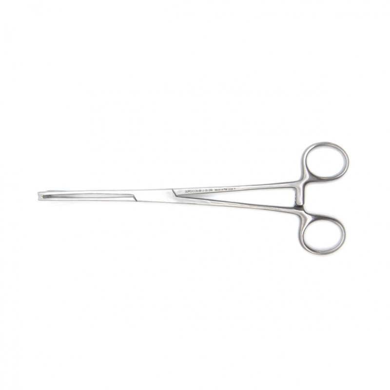 Щипцы-зажимы окончатые для захватывания сосудов 214мм