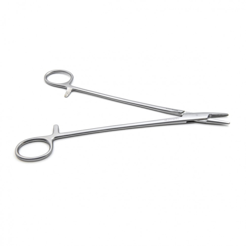 Иглодержатель HEGAR, общехирургический, прямой, 200 мм (И-10-2р), МИЗТ