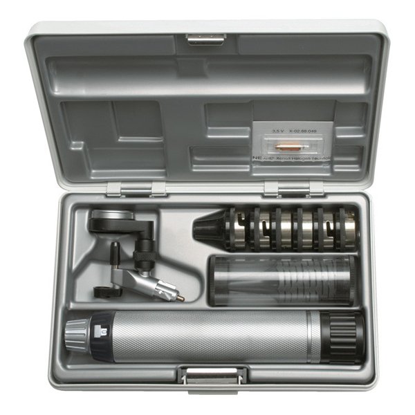 Отоскоп Heine Operating, набор с рукояткой BETA TR 3,5 В перезаряжаемой с сетевым адаптером (В-188.20.384)