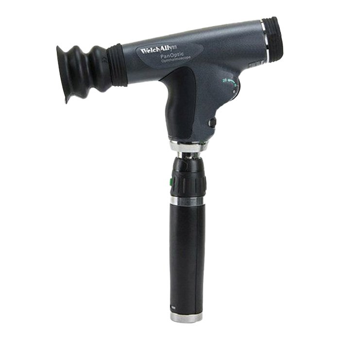 Офтальмоскоп PanOptic в наборе с ионно-литиевой рукояткой, зарядным устройством, футляром 11812-VSM