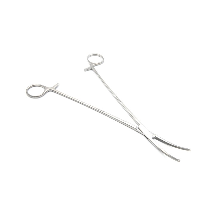 Зажим артериальный по Bengolea зубчатый, 260 мм