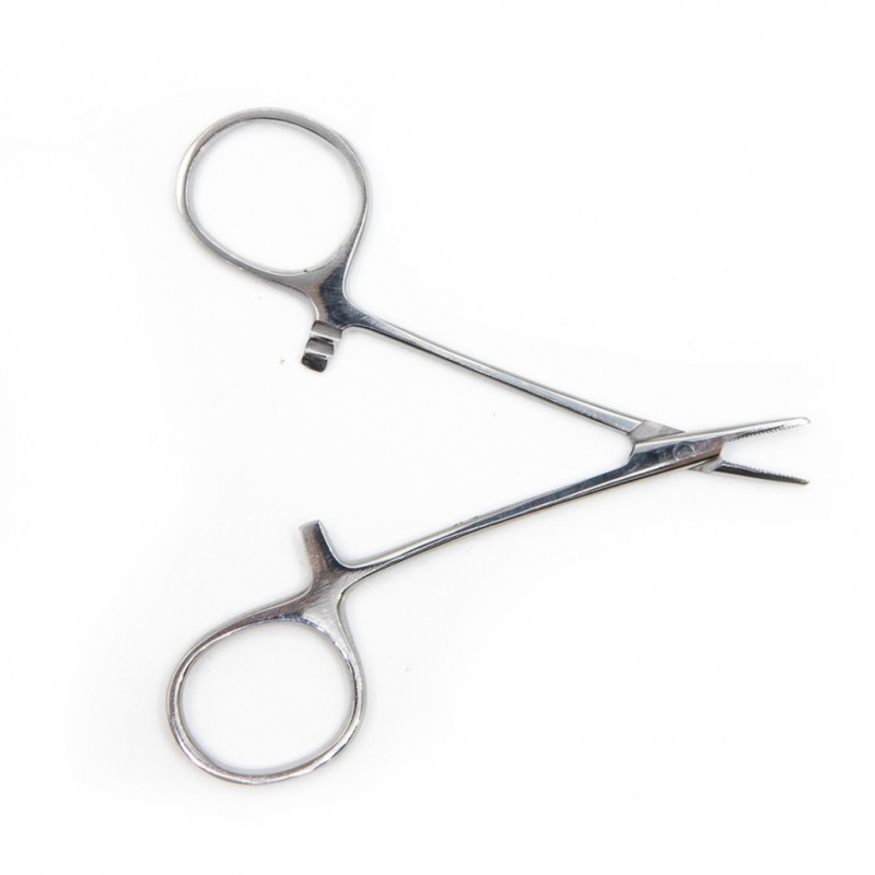 Зажим к/о глазной, прямой, 84 мм