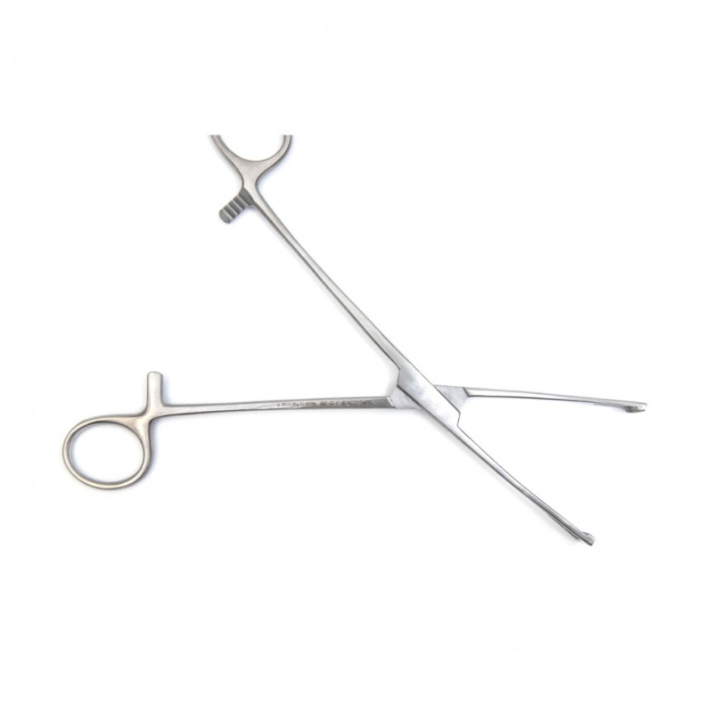 Щипцы-зажимы окончатые для захватывания сосудов 214мм